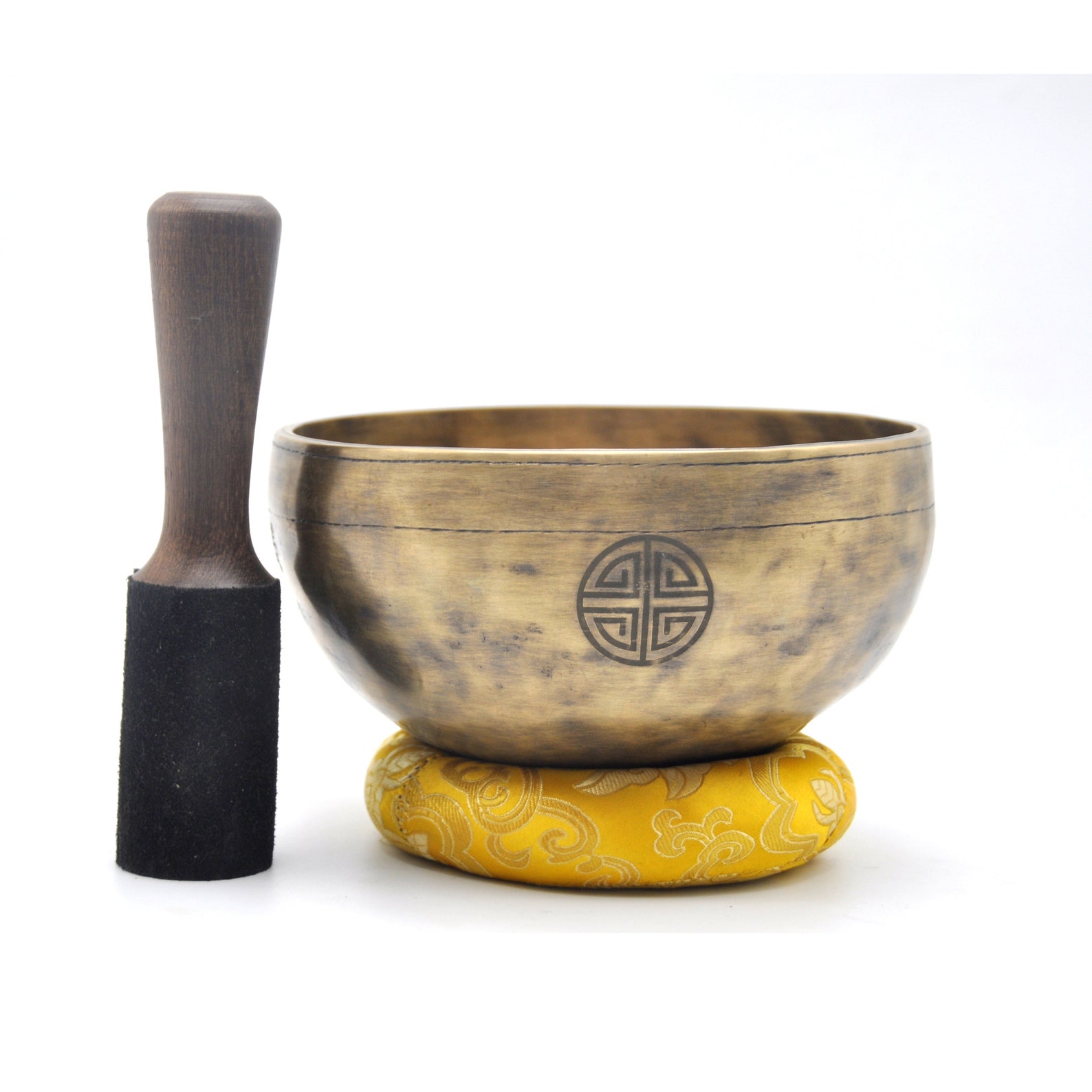 Authentic Full Moon Singing Bowl7 Inches Diameter 9 Metal Etsy