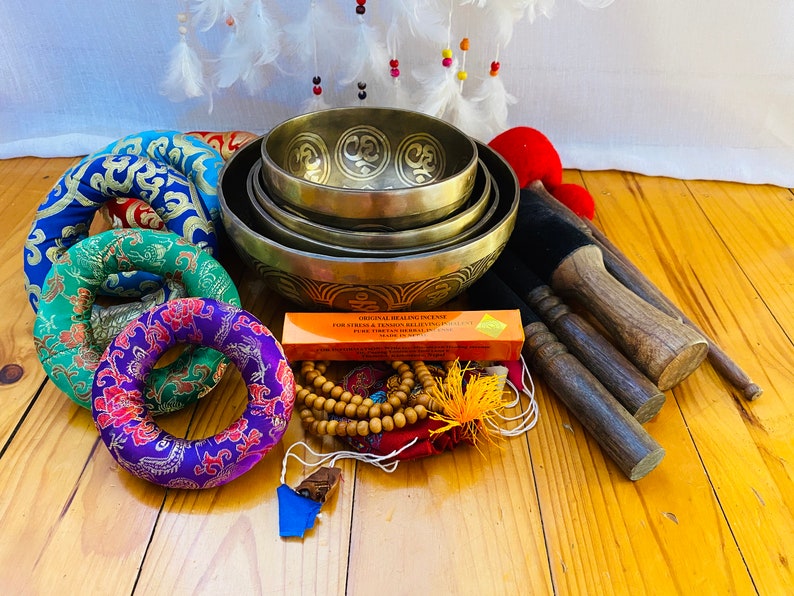 5 Element of life Cleansing singing bowl setSet of 5 singing Etsy