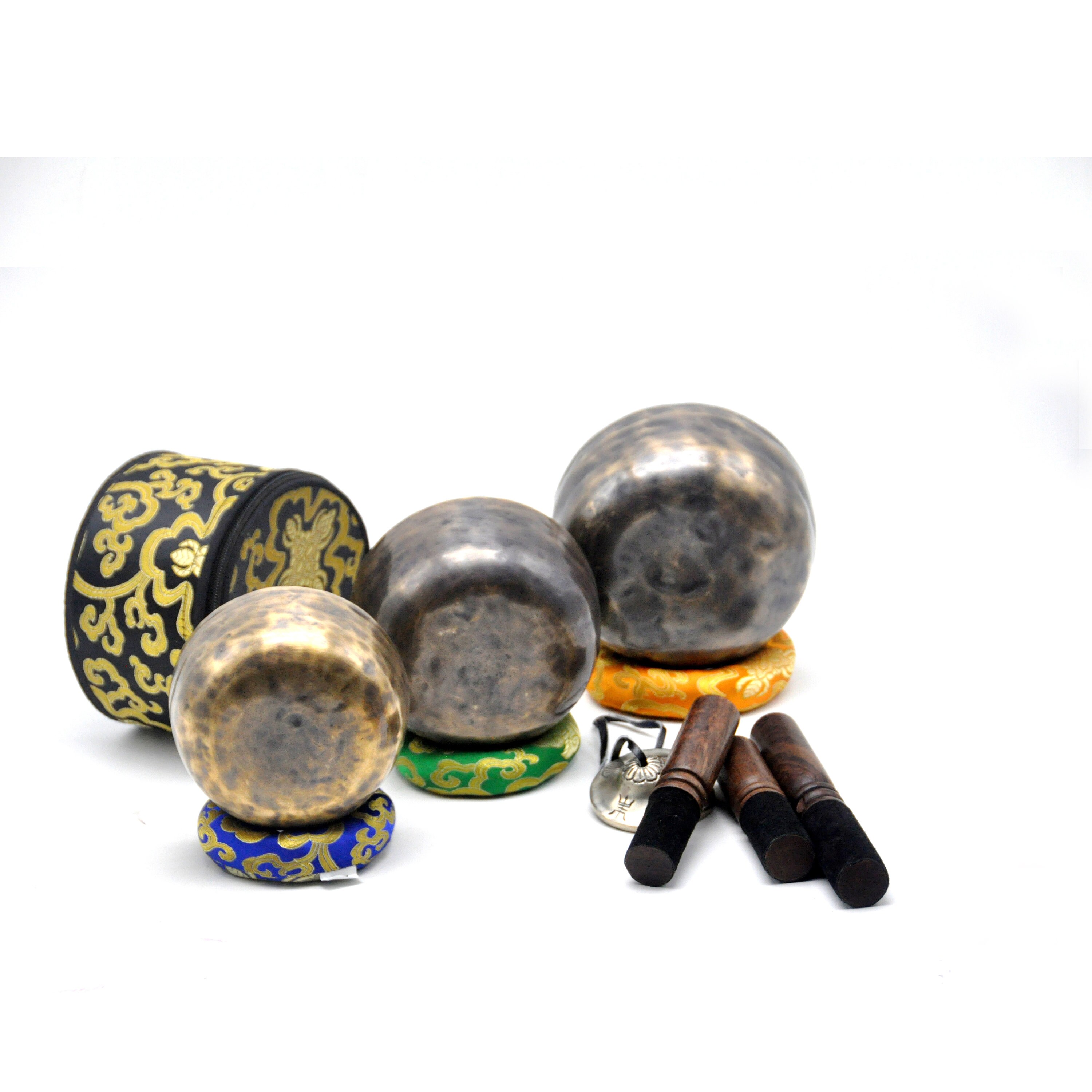 Singing Bowl Set of 3set of Tuned Singing Bowlhandmade Etsy UK