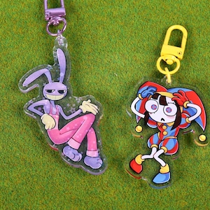 The Amazing Digital Circus Acrylic Charms