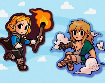 Tears of the Kingdom heroes stickers