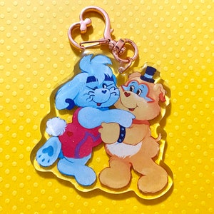 Freddy and Bonnie Bears Charm