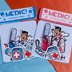 MEDIC! TF2 Sticker Pack