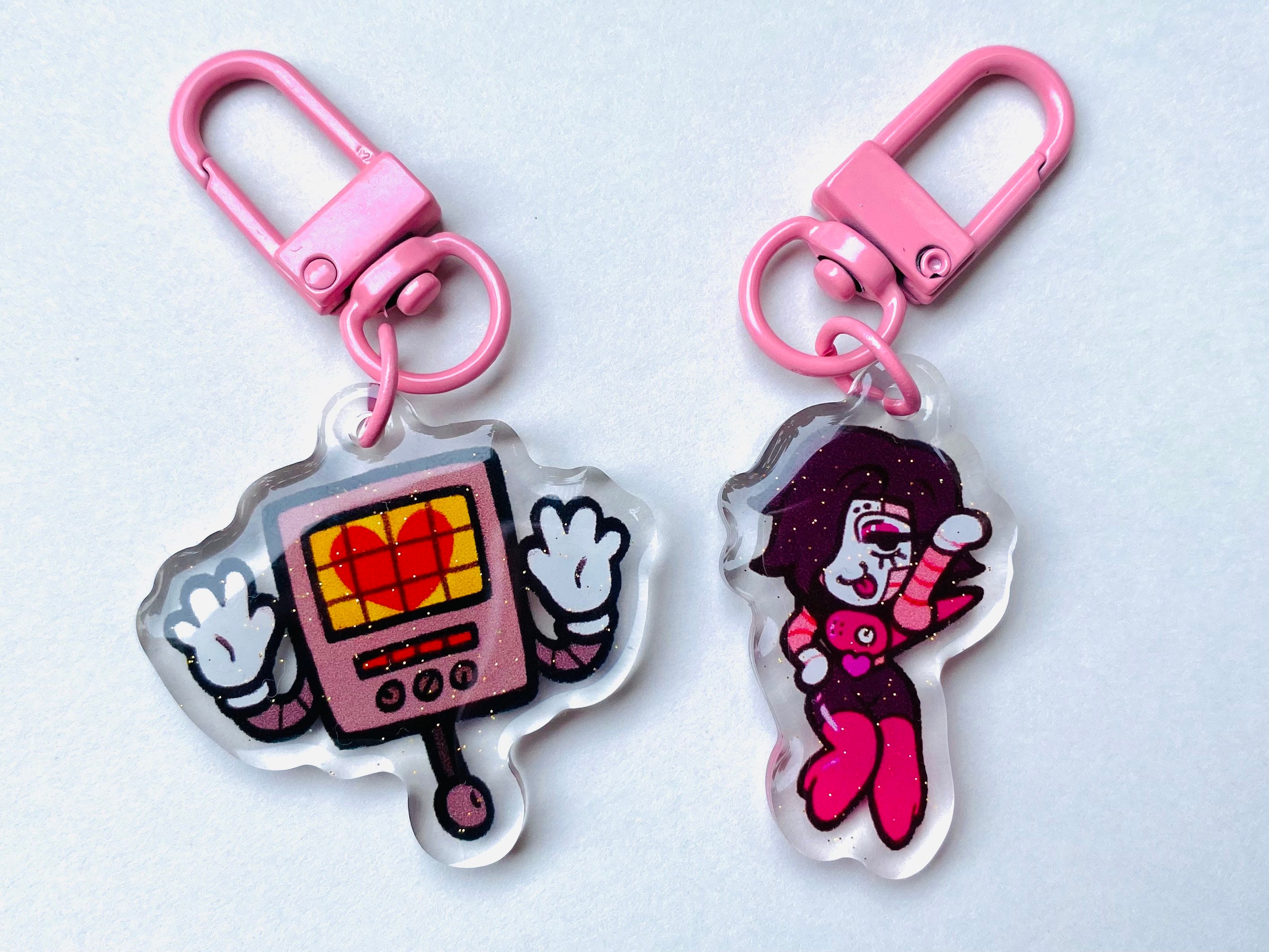 ✦ SANDRAGH ✦ — Undertale keychains! ♥ I will sell them online