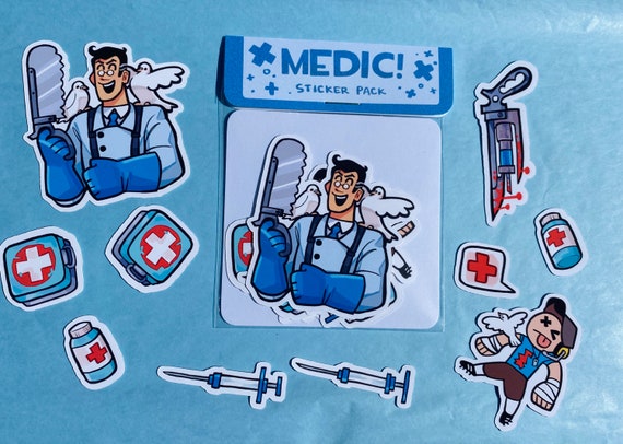 Medic Team Fortress 2  Sticker for Sale by EnoWesker