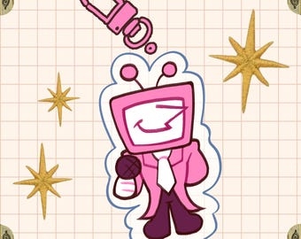 Mini Glitter Tenna Charm