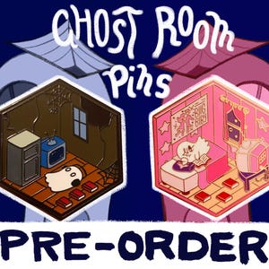 PREORDER | Ghost Rooms Enamel Pin Set