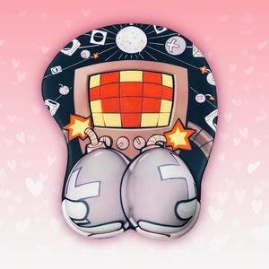 3D Mettaton Bombie Mouse Pad