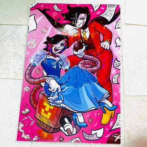 Holographic Mettatons Print