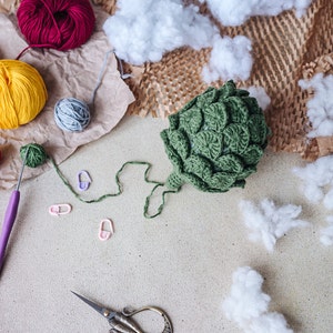 ARTICHOKE Crochet Pattern PDF - Crochet Food Pattern Amigurumi Food Play Food Pattern  Crochet Vegetables Amigurumi Patterns Tutorial