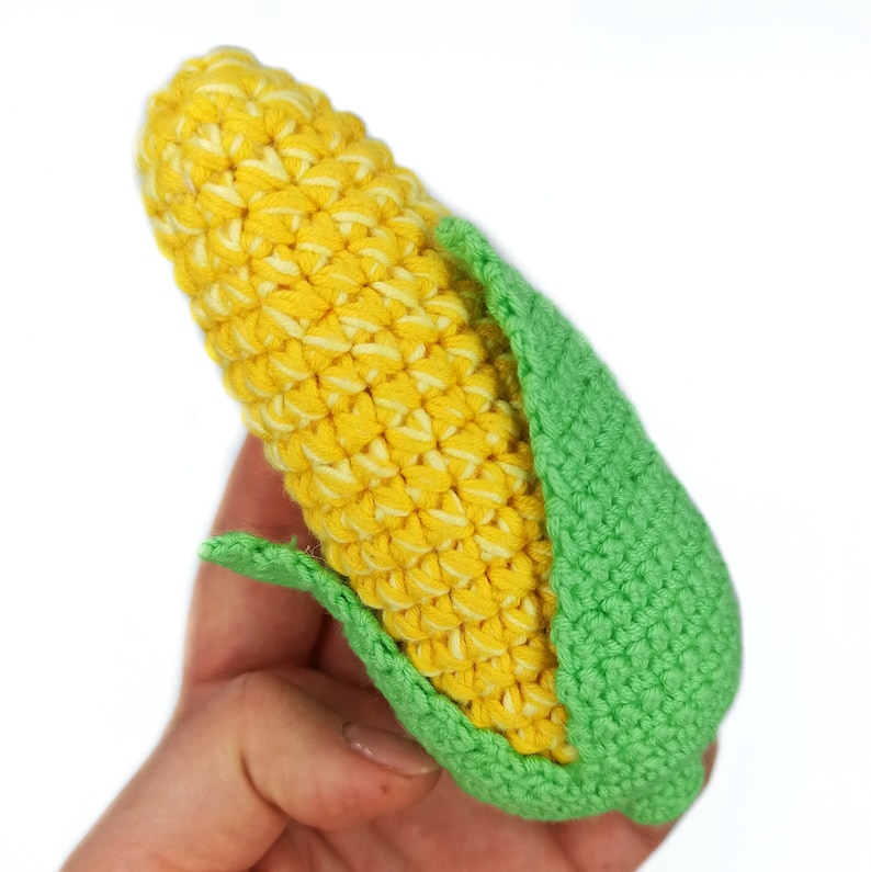 CORN Crochet Pattern Amigurumi Corn on the Cob Pattern. Etsy