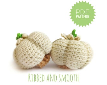 AJO patrón de crochet PDF - Crochet Play Food Amigurumi Ajo Granja Crochet Verduras Play Food Pattern Amigurumi Toy Easy Crochet