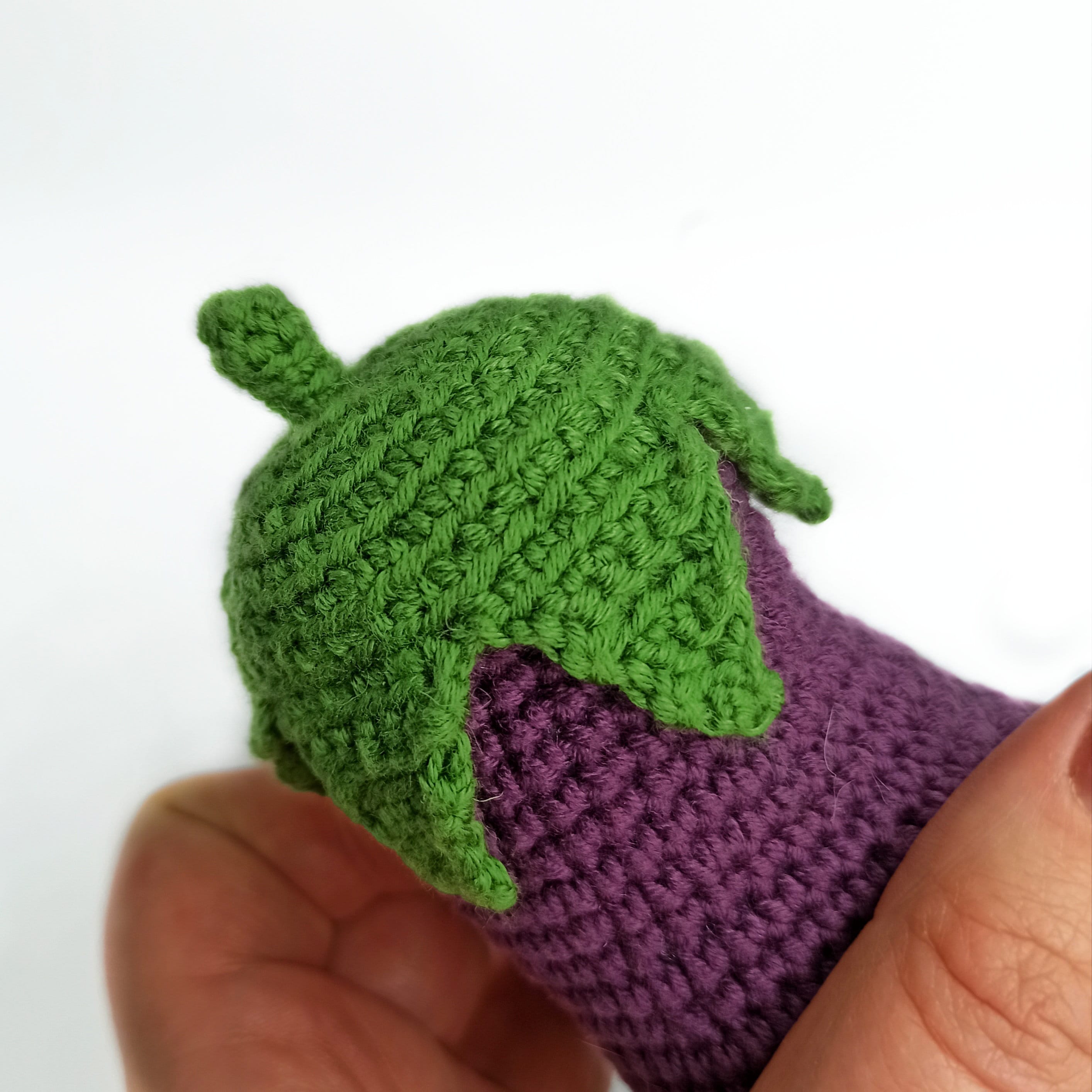 EGGPLANT Crochet Pattern Pdf Amigurumi Eggplant. Crochet Etsy