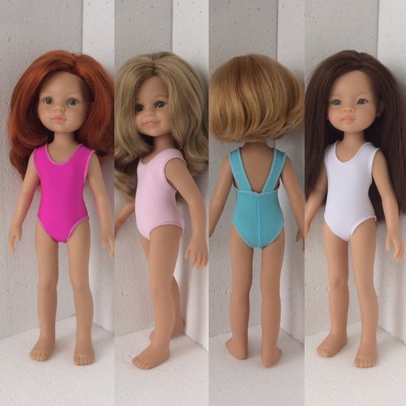 13 inch doll swimsuit, Paola Reina doll beachwear, summer clothes, 14 inch doll swimming suit