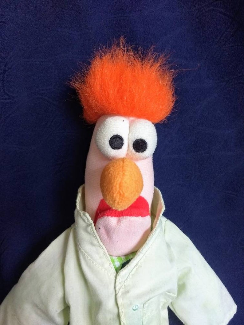 Disney Beaker Muppets Plush Doll Etsy