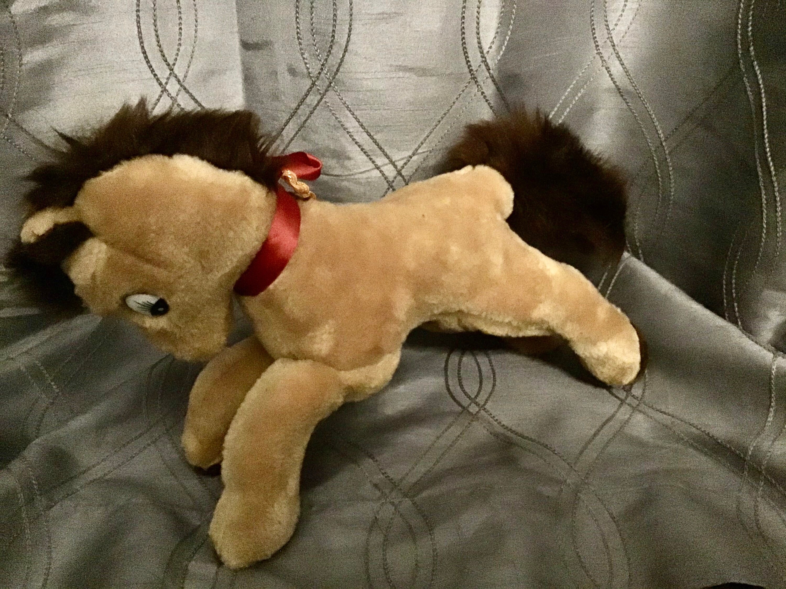 Vintage Superior Toy & Novelty Horse Plush Brown Etsy