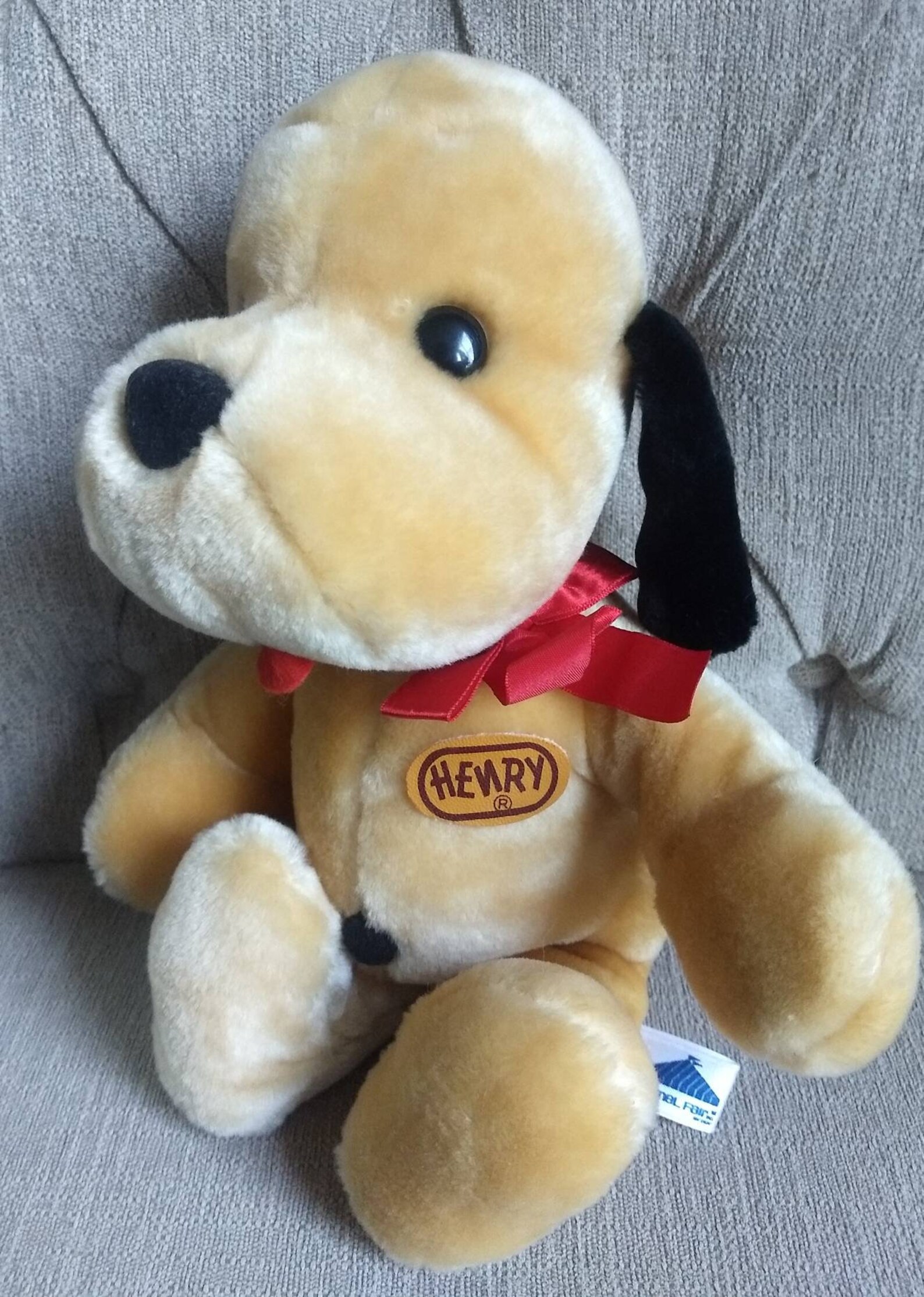 Vintage Animal Fair Henry Dog Plush années 1970 Etsy