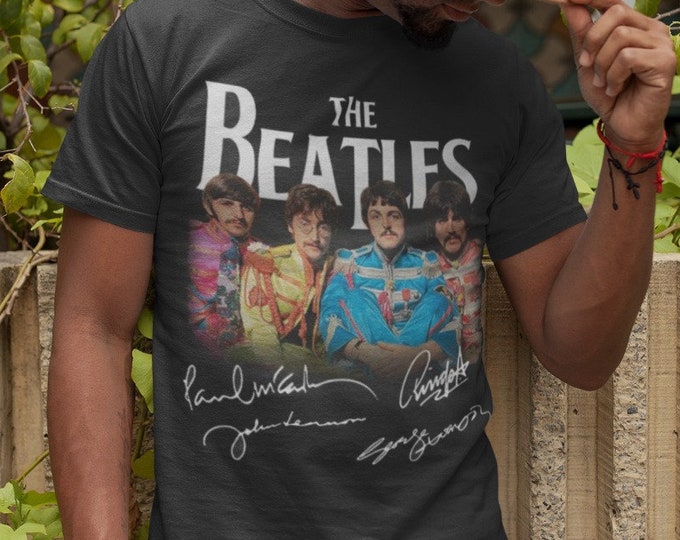 The Beatles Sgt Peppers Signature T-shirt
