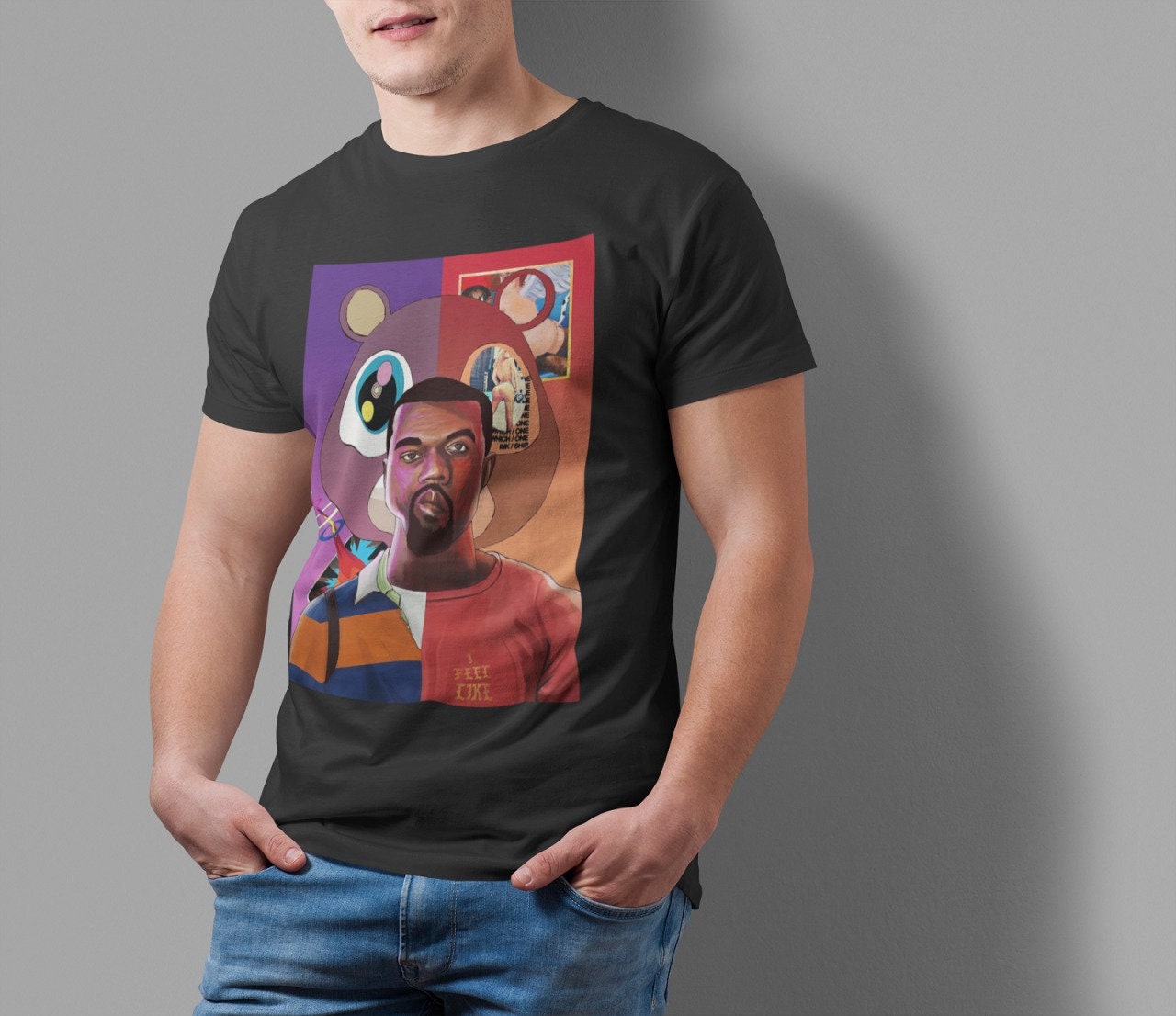 Kanye West Discography Fan Art T Shirt Gift4fan – Gift4Fan – The ...