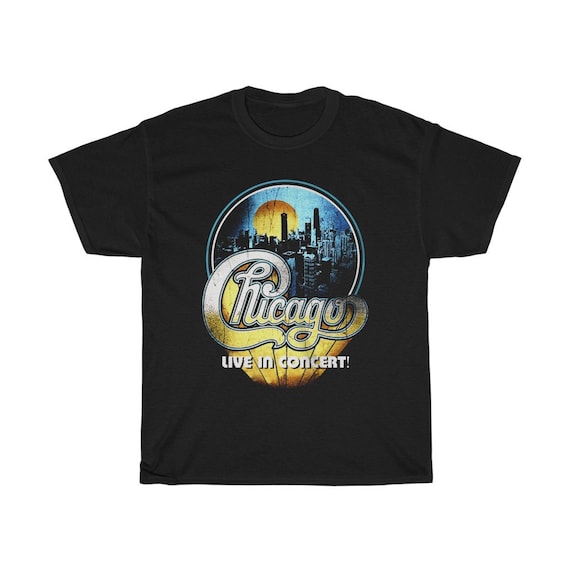 Chicago Band Live in Concert T Shirt - Etsy