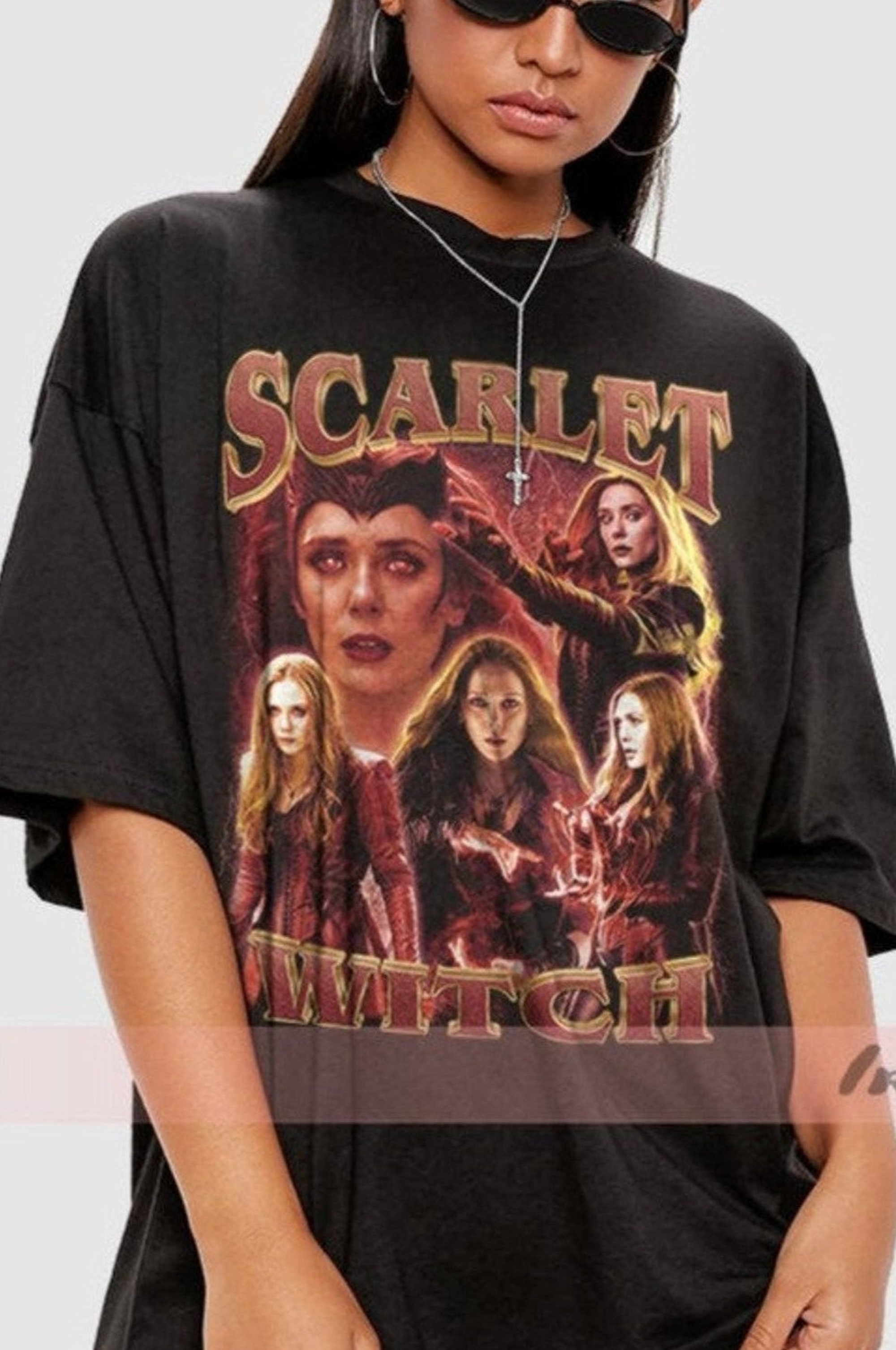 Discover Vintage Scarlet Witch, Wanda Maximoff T-Shirt