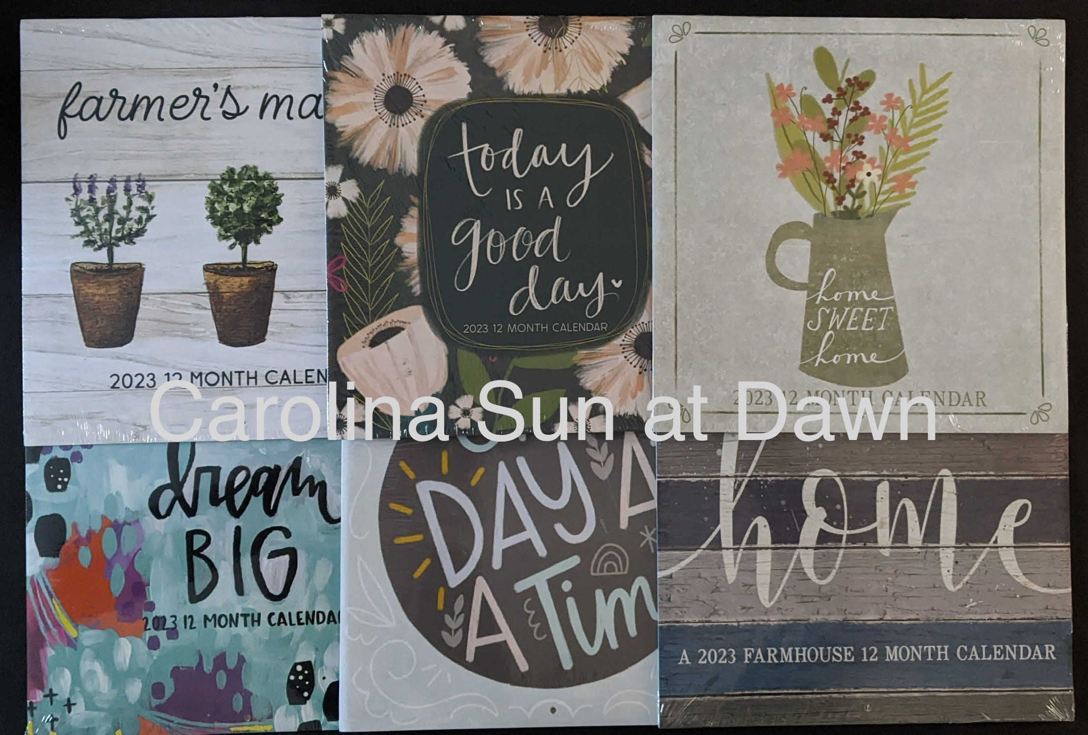 2023 Dollar Tree Farmhouse Calendar Etsy