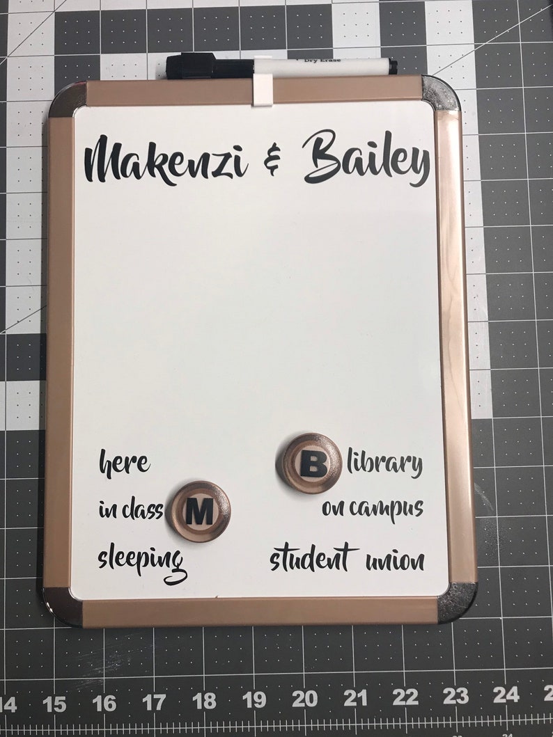 Dorm or Office Message Board Etsy