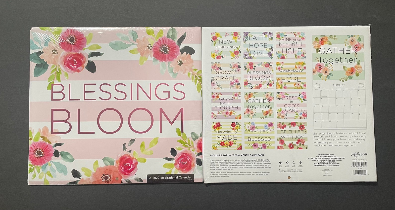 2022 Dollar Tree Inspirational Calendars Etsy