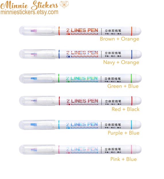 Roll of Stamp Markers, 6pcs.