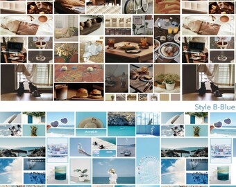 70pcs Artsy Photo Stickers, Scenery Stickers, Cute Stickers Pack, Scrapbook Photo Album Planner Journal Stickers MS-94
