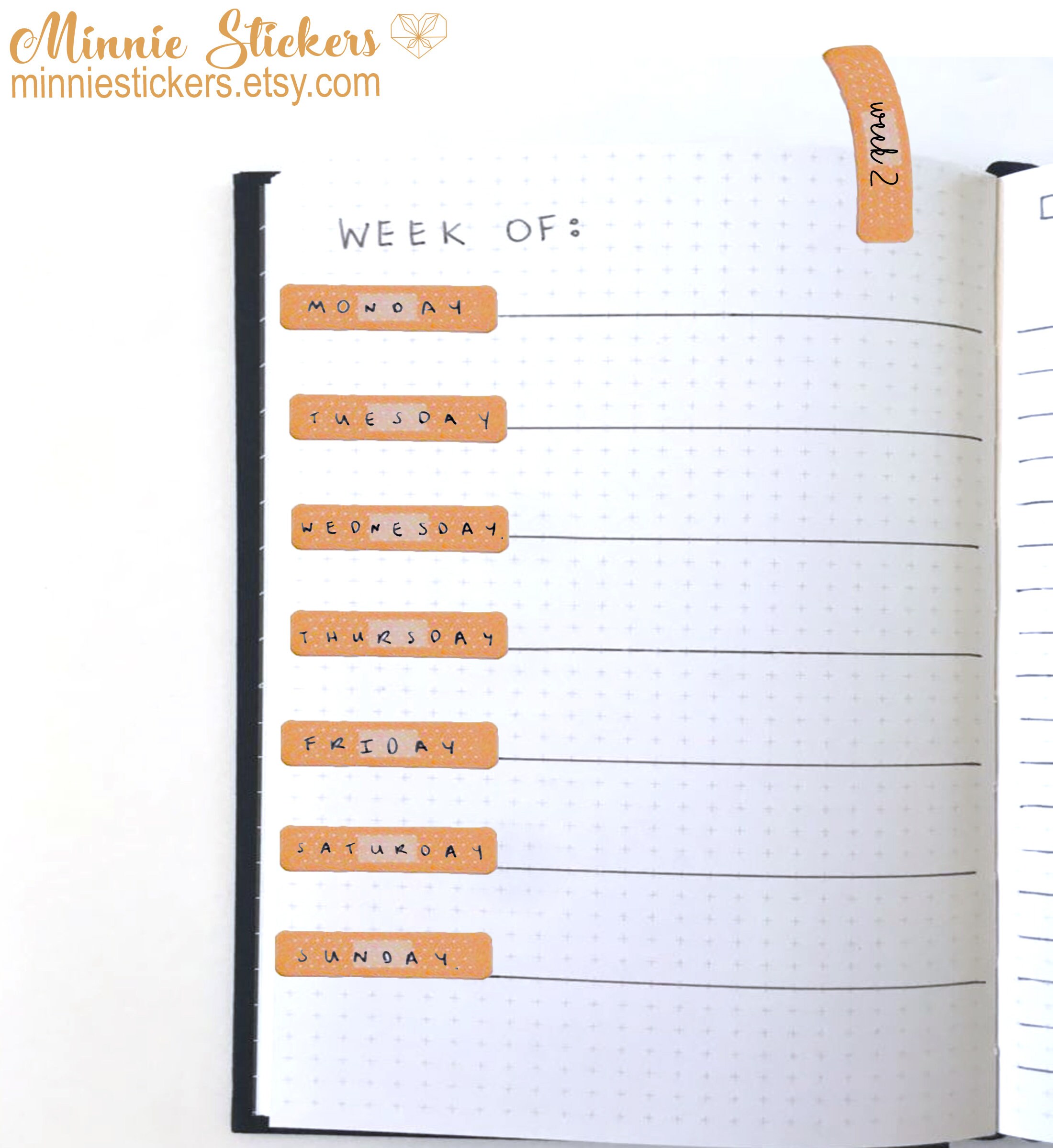 60 Sheets Band Aid Sticky Notes Band Aid Shape Stickers Etsy