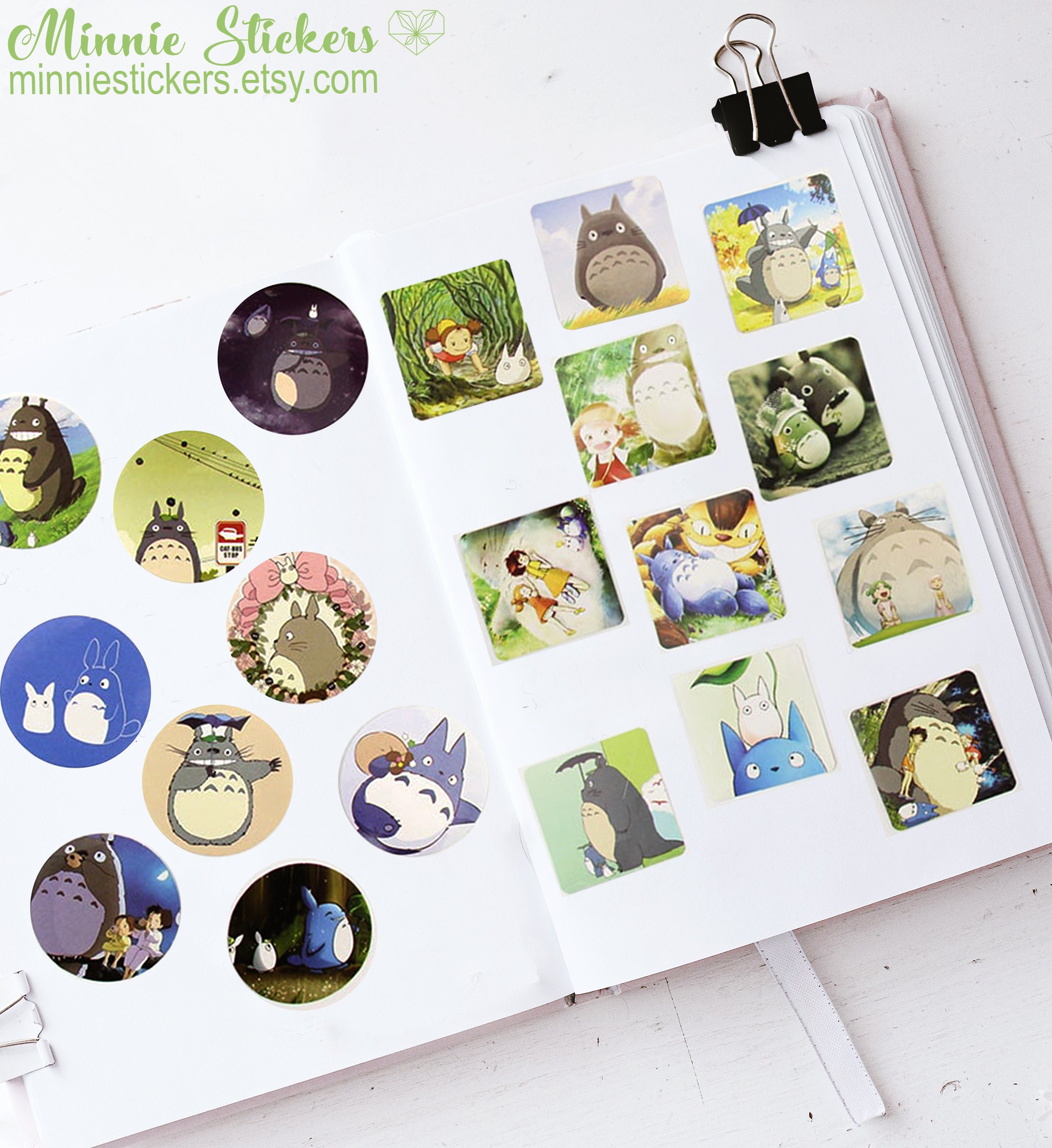 46pcs Japanese Cartoon Stickers Pack Cute Cartoon Stickers Etsy