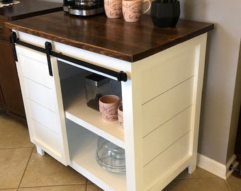 Coffee Bar/ Wine Bar Woodworking Plans