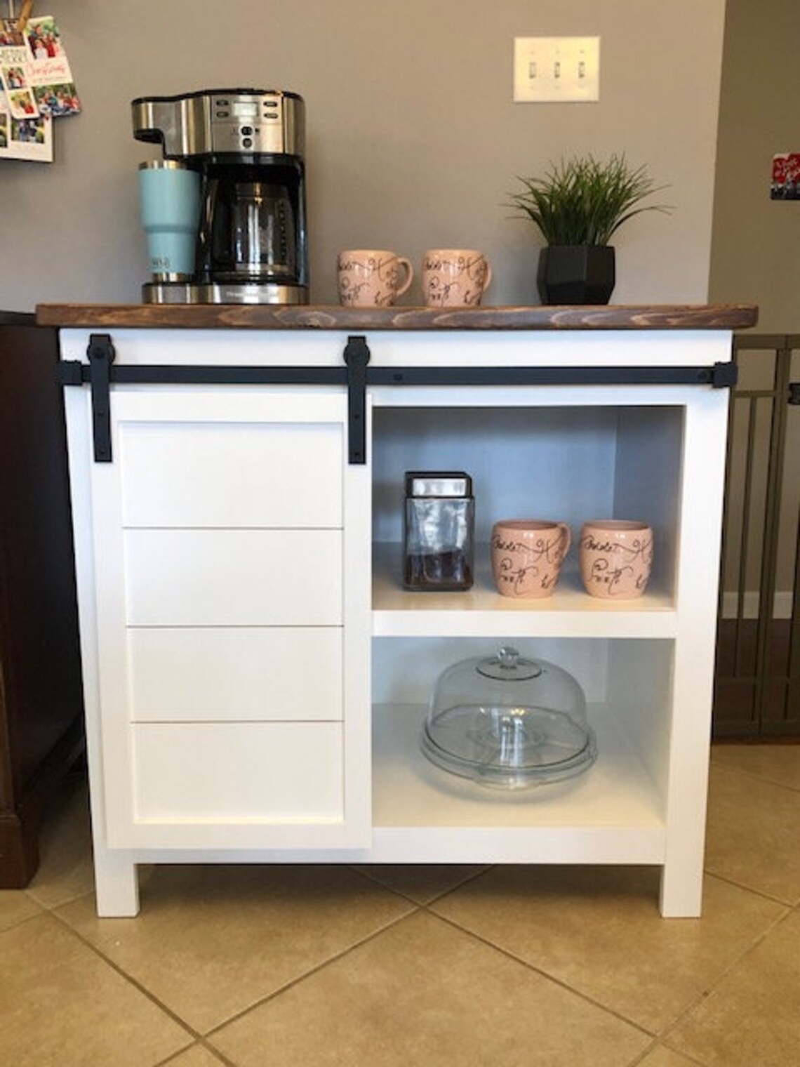 Coffee Bar/ Wine Bar Woodworking Plans Etsy