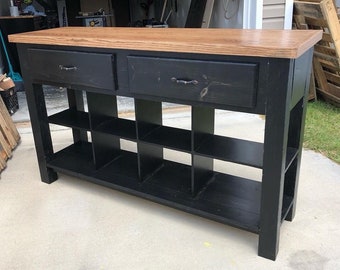 Buffet Table Woodworking Plans