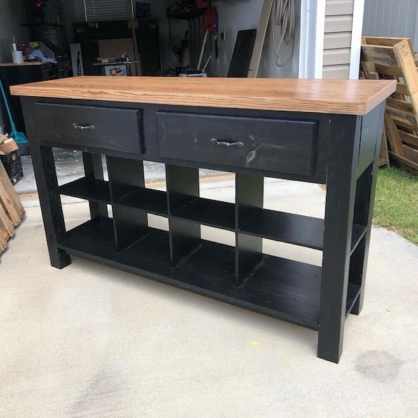 Buffet Table Woodworking Plans