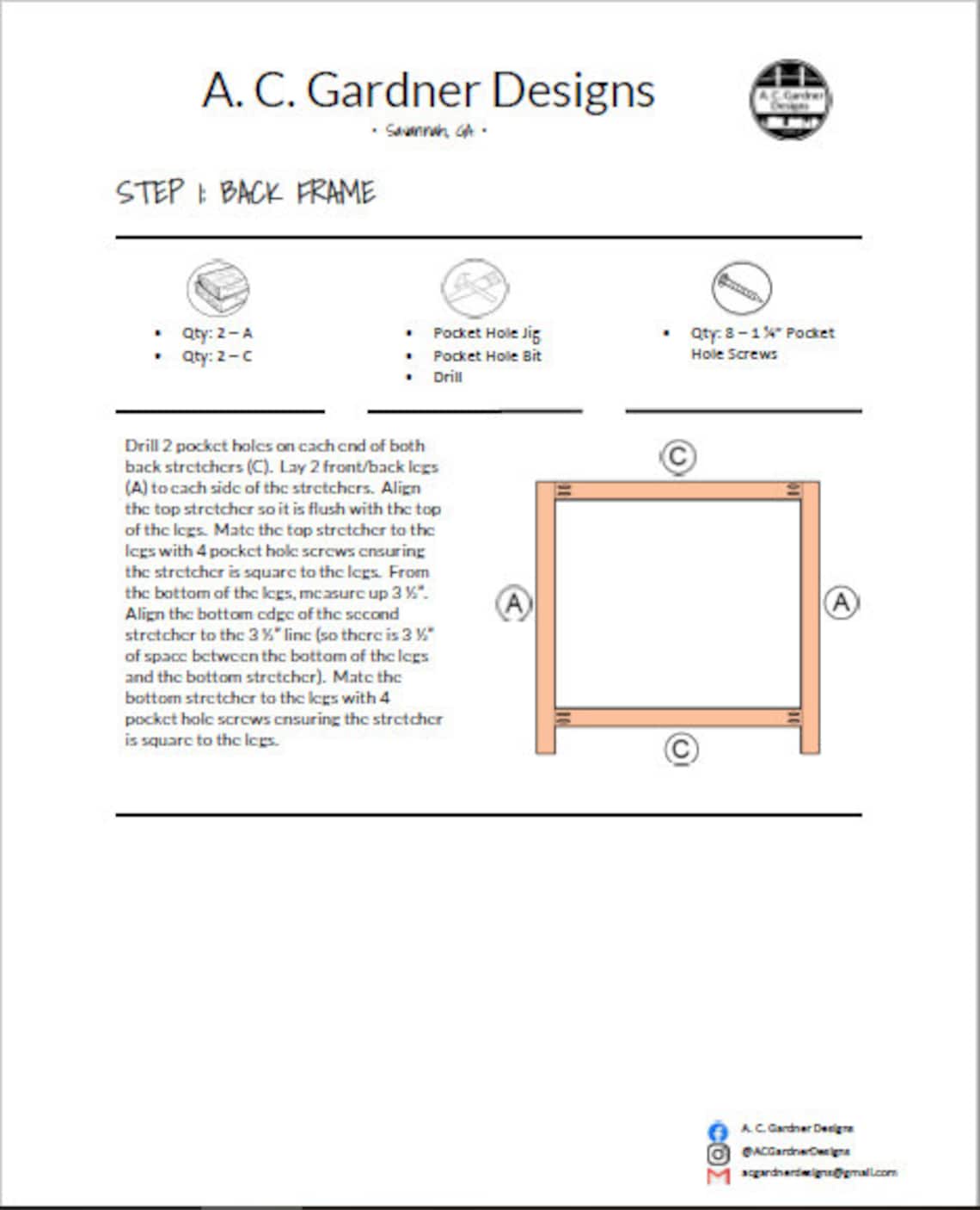Coffee Bar/ Wine Bar Woodworking Plans Etsy
