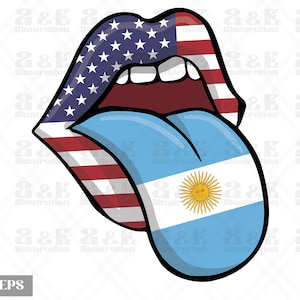 Argentinian Roots Png Design, Half American Half Argentinian Digital Download, Argentina Flag Sublimation From Argentina Tshirt Design png