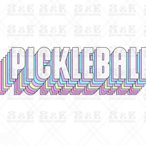 Womens Pickleball Png Design, Pickleball Digital Download, Club Team POD Sublimation, Pickle Ball Tshirt Design, Sport Png for Sticker