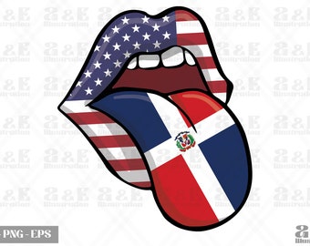 Dominikanische Republik Png Design, Dominikanische Wurzeln digitaler Download, Sublimation Dominikanische amerikanische Tshirt Heritage Design, 4. Juli png,