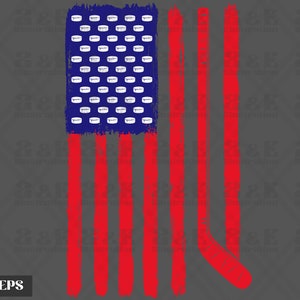 USA Hockey Png Design, 4th July Digital Download, American Flag Sublimation Tshirt png, Tshirt png Design, Png for Shirts, T-shirt Design