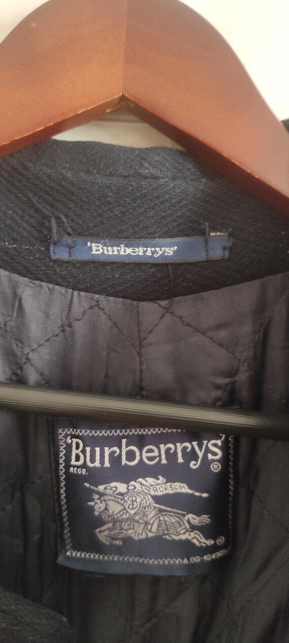 ヴィンテージ バーバリー ノバチェック ウール 90年代 ダッフルコート