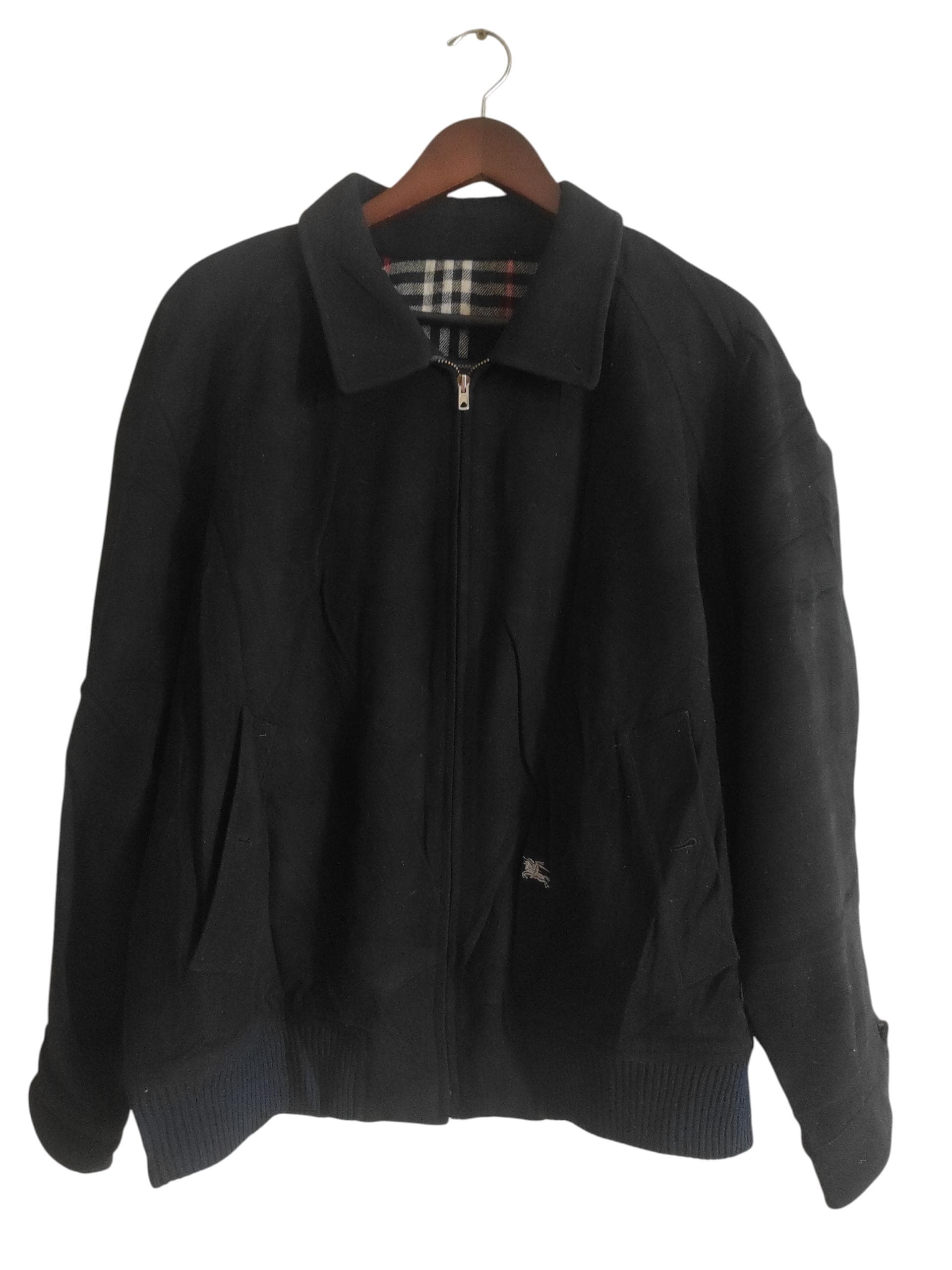 Vintage Burberry Harrington - Etsy UK