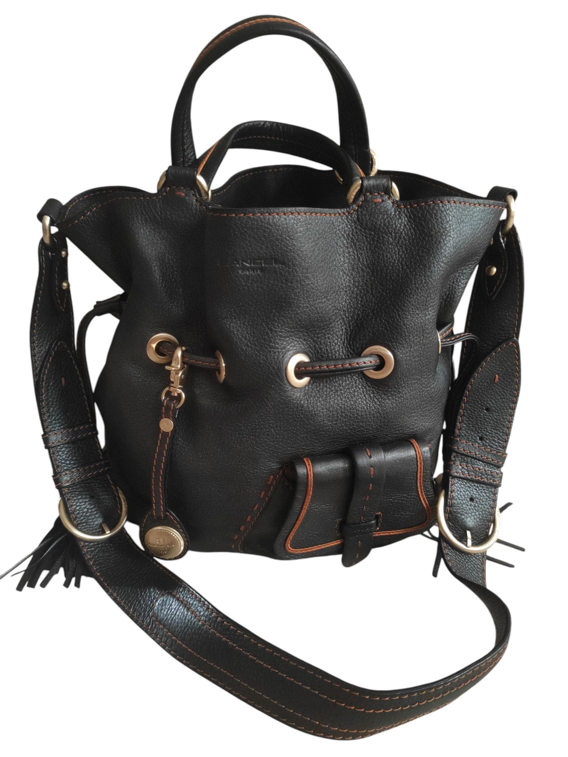 Lancel leather bag - Etsy 日本