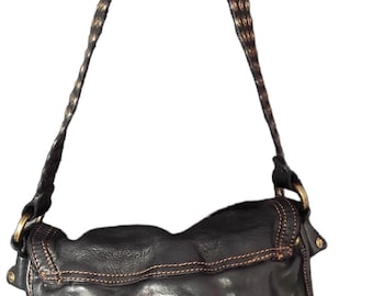 イタリア製【CAMPOMAGGI】カンポマッジLEATHER SHOULDER BAG