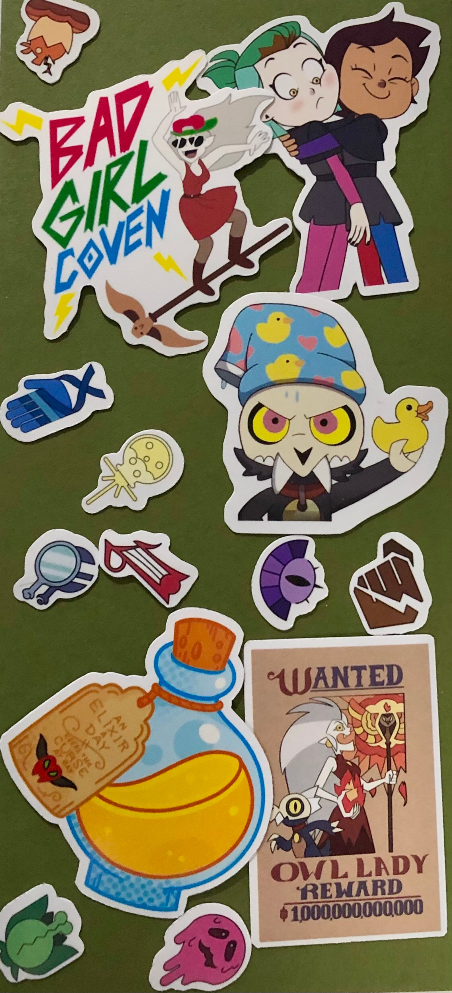 Owl house stickers pack of 14 Etsy