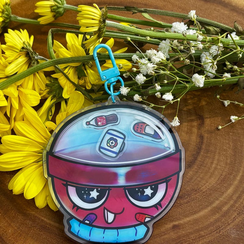 Dandy World Keychain - Etsy
