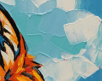 【F15号】good blue(FRANCOIS) oil painting F15号】good blue(FRANCOIS) oil painting F15号】good blue