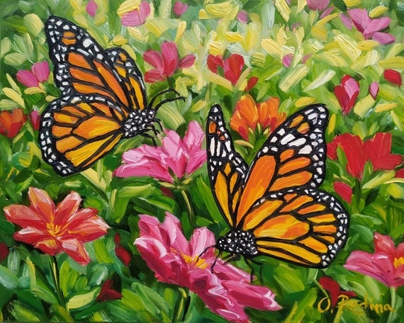 Monarch Butterflies 3D Wall Art Set of 100 