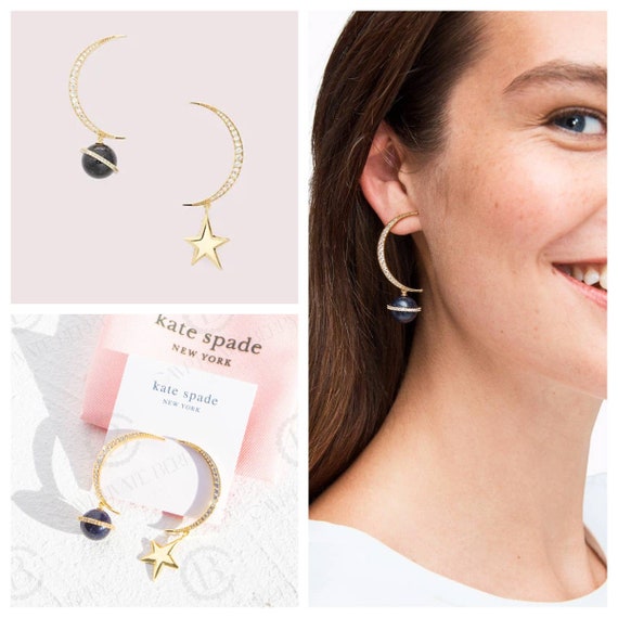 Kate Spade on the Rocks Asymmetrical Earrings NWT Gifts - Etsy UK